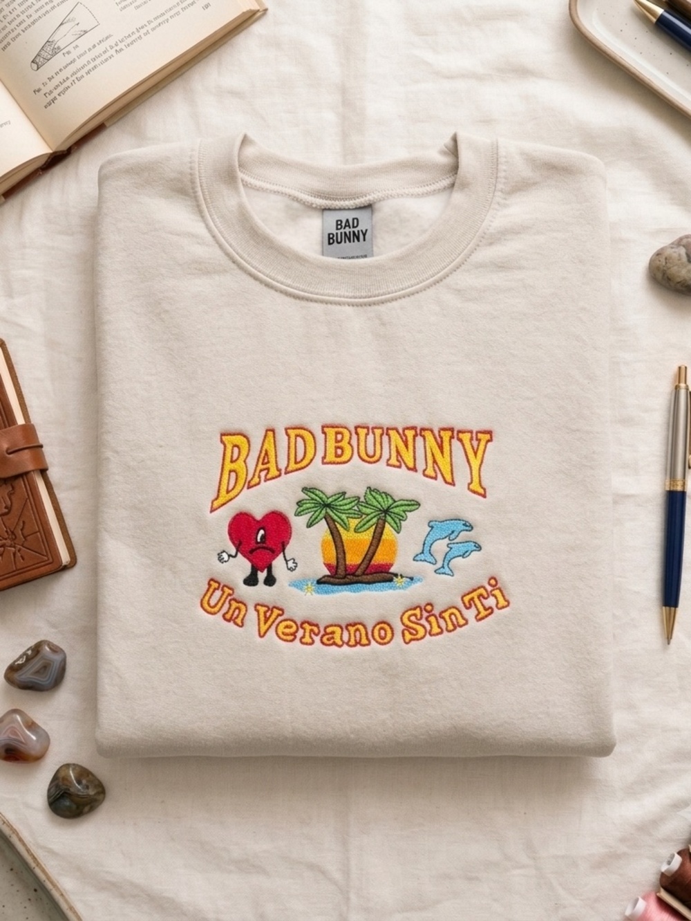 Bad Bunny Sweater - Embroidered